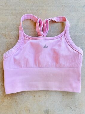Alo Yoga M pink Favorite bra